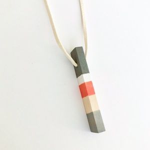 Wooden Totem Necklace